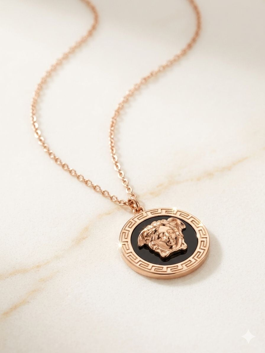 Medusa Luxe Medallion Necklace